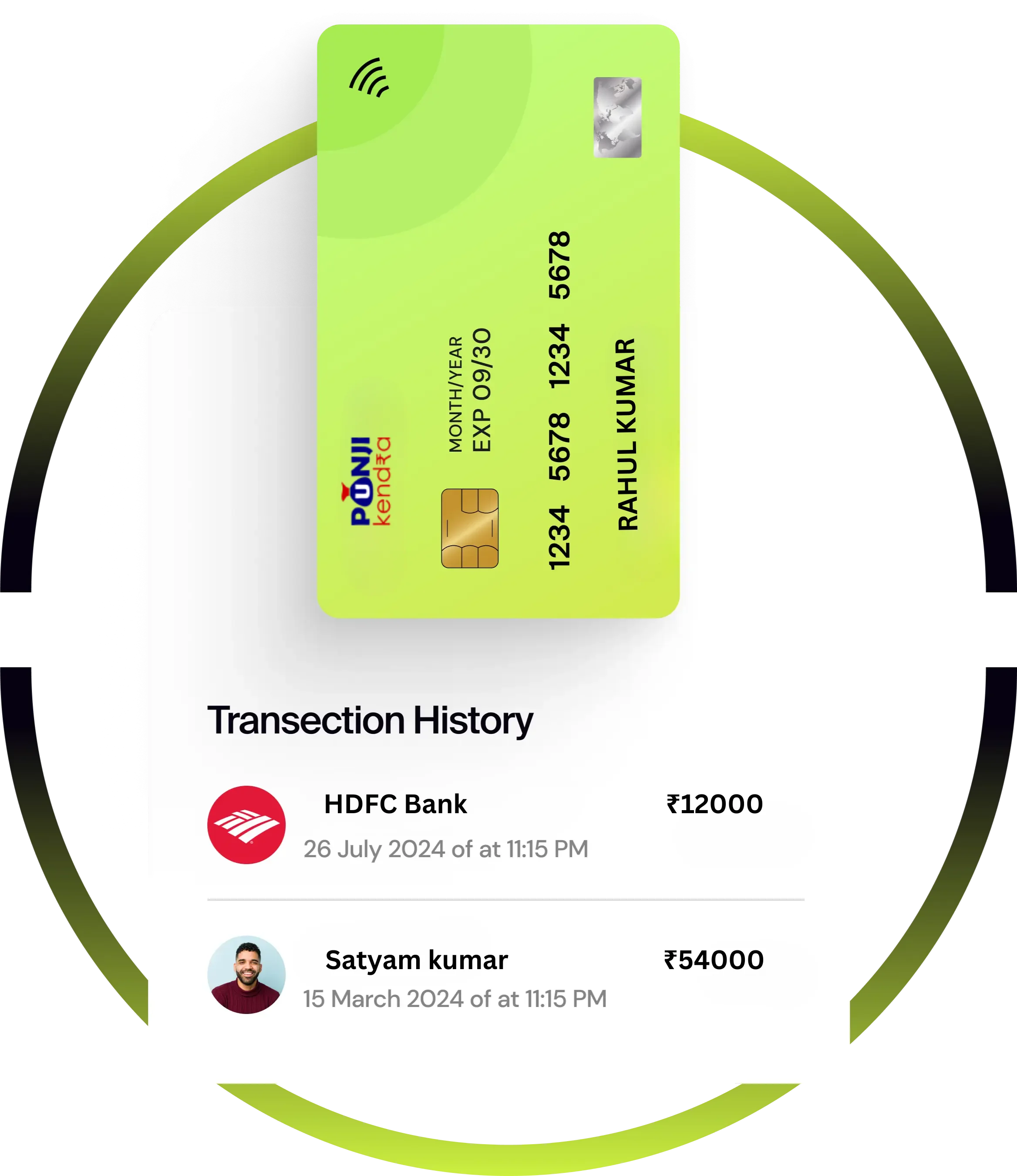 Transactions Card image